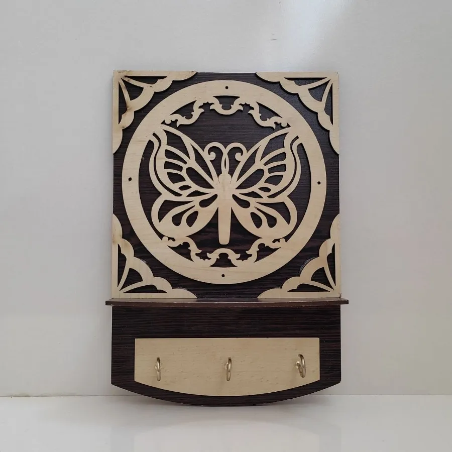 جاکلیدی دیواری چوبی