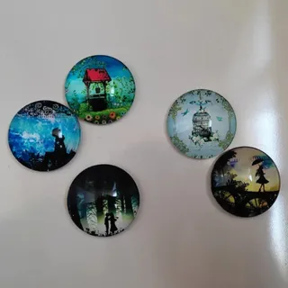 مگنت یخچالی کریستالی