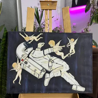 نقاشی رنگ روغن