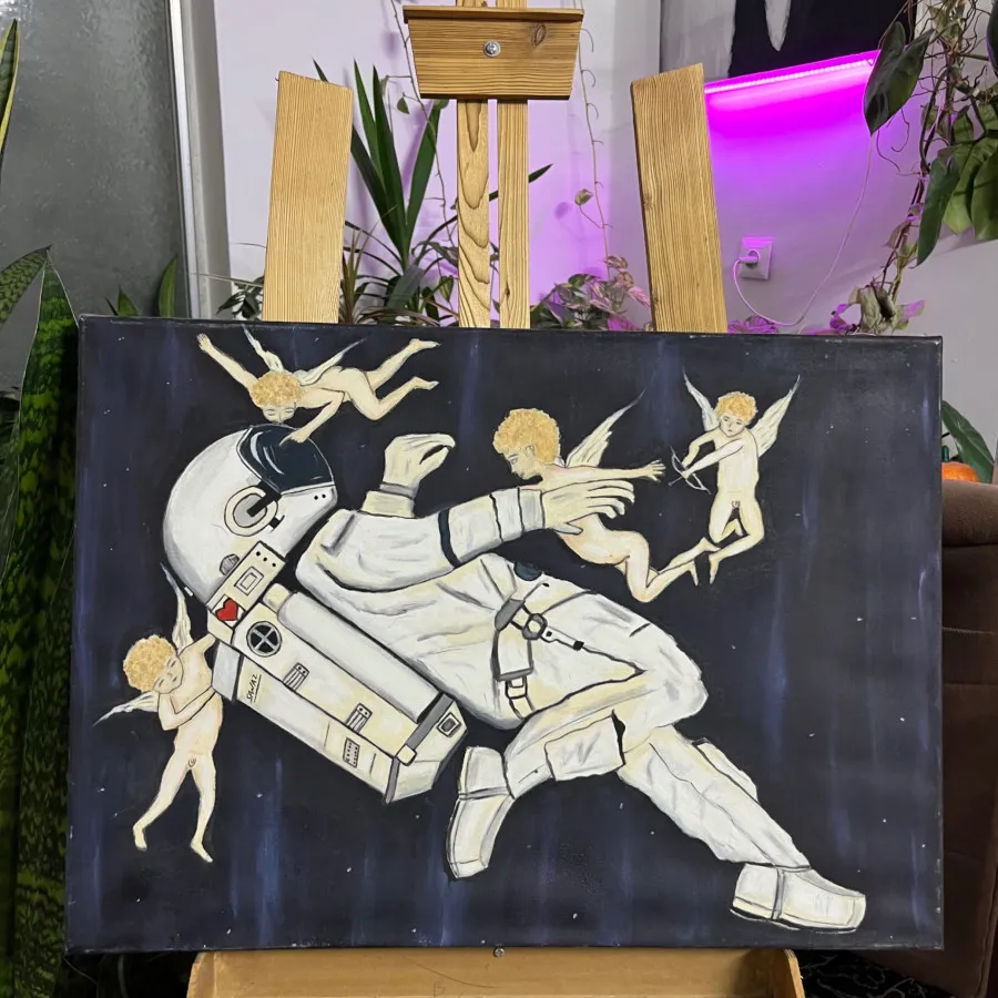 نقاشی رنگ روغن