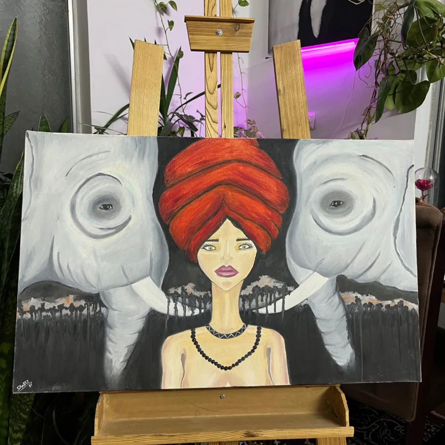 نقاشی رنگ روغن