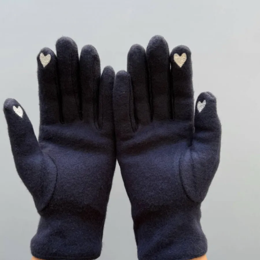 دستکش سرمه ای المانی