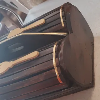 جای قاشق و چنگال چوبی