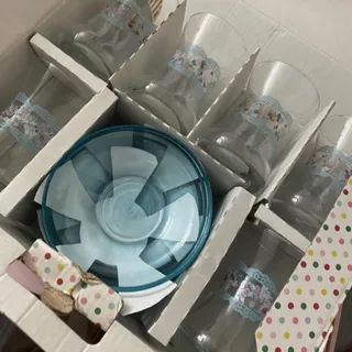 استکان کمر باریک ونعلبکی