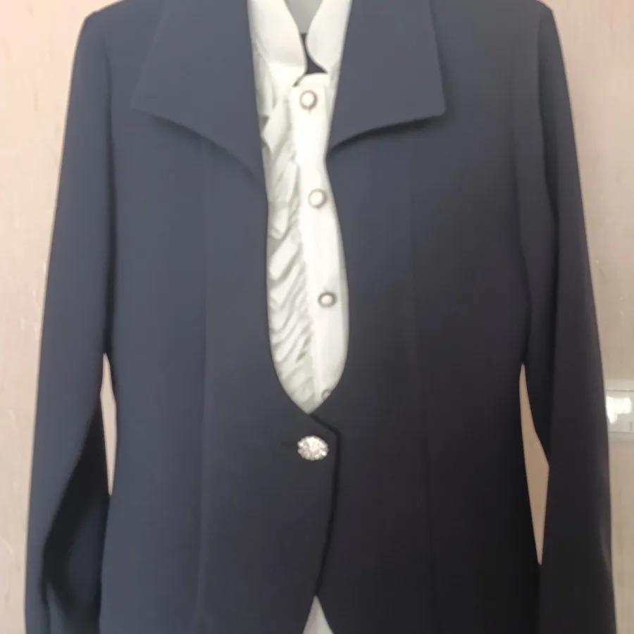 کت شلوار دخترانه سورمه ای