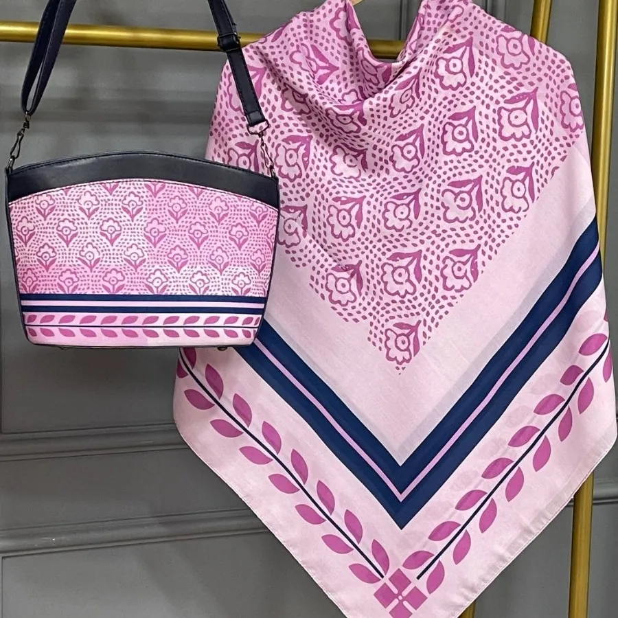 ? ست کیف و شال مهرنگار