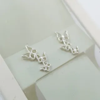 گوشواره نقره 925 پروانه