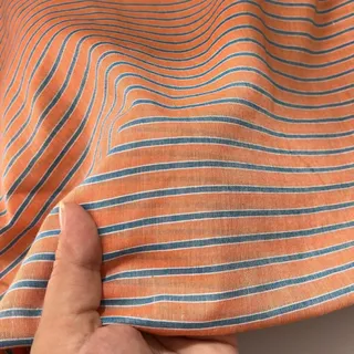 2 متر لینن راه راه