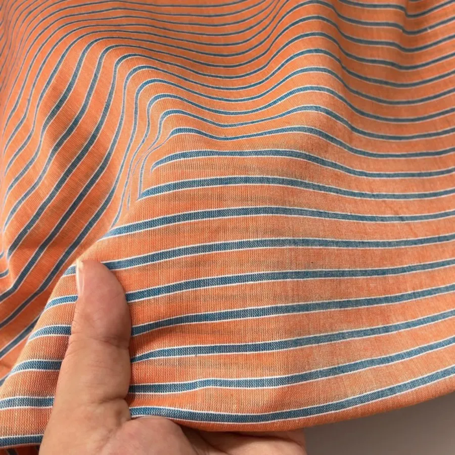 2 متر لینن راه راه