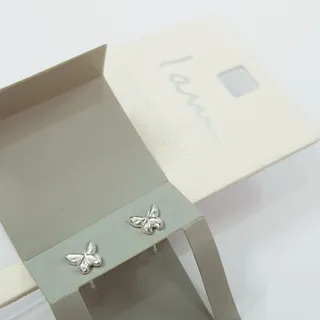 گوشواره پروانه نقره 925