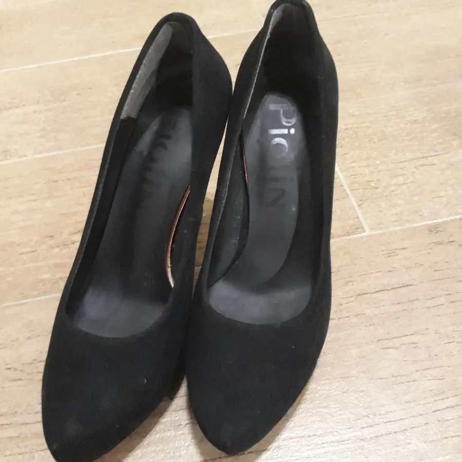 کفش جیر مشکی 36 پاشنه 7