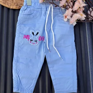 شلوار کتان دخترانه