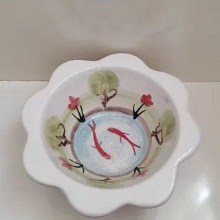 حوضچه سرامیکی لعابی