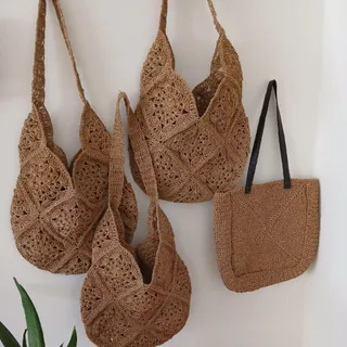 کیف رافیا سایز بزرگ