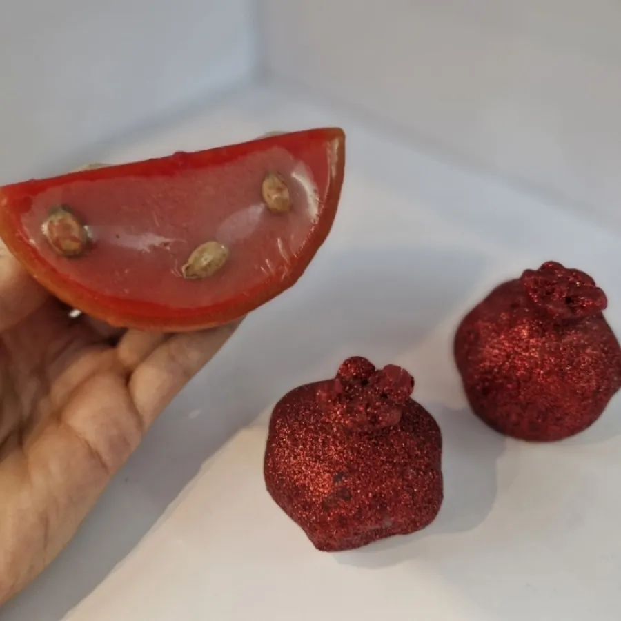 شمع انار و هندوانه