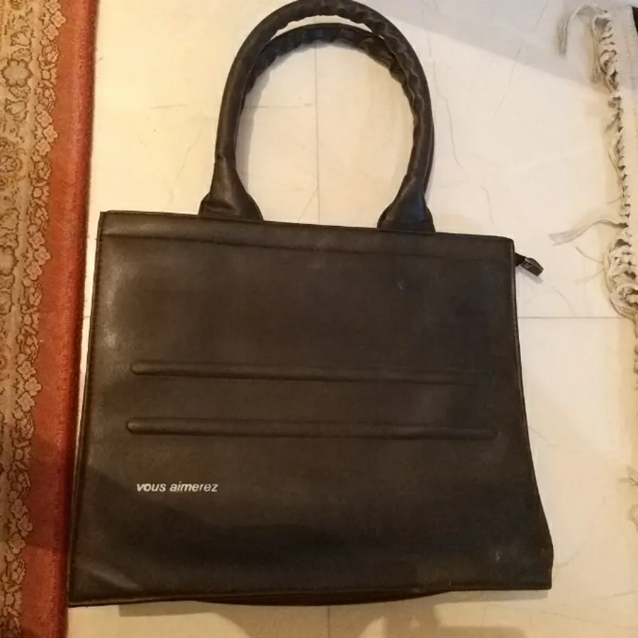 کیف مشکی دانشجویی