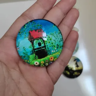 مگنت یخچالی کریستالی