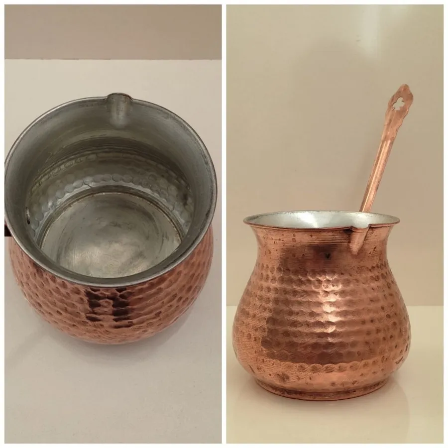 شیرجوش مسی سایز متوسط