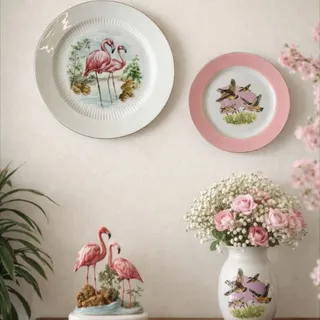 بشقاب فلامینگو و پرستو