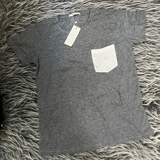 تیشرت وارداتی طوسی