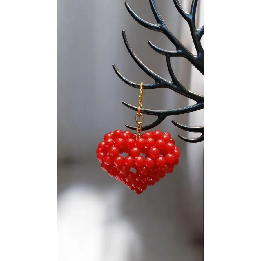 جاکلیدی‌ مرواریدقلب‌3بعدی