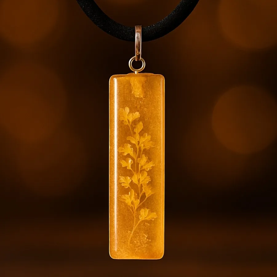 گوشواره رزینی گل زرد