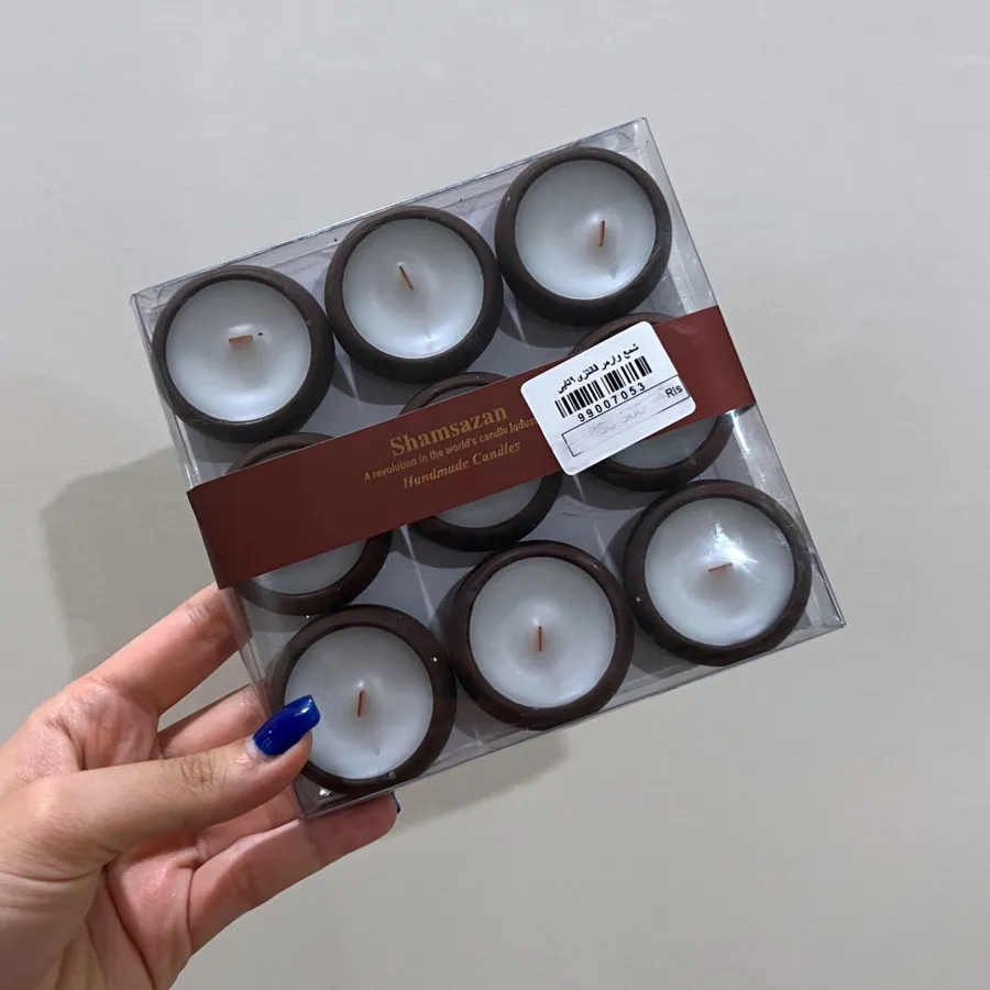 شمع قهوه ای