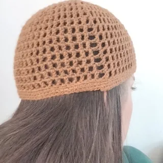 کلاه بافت توری