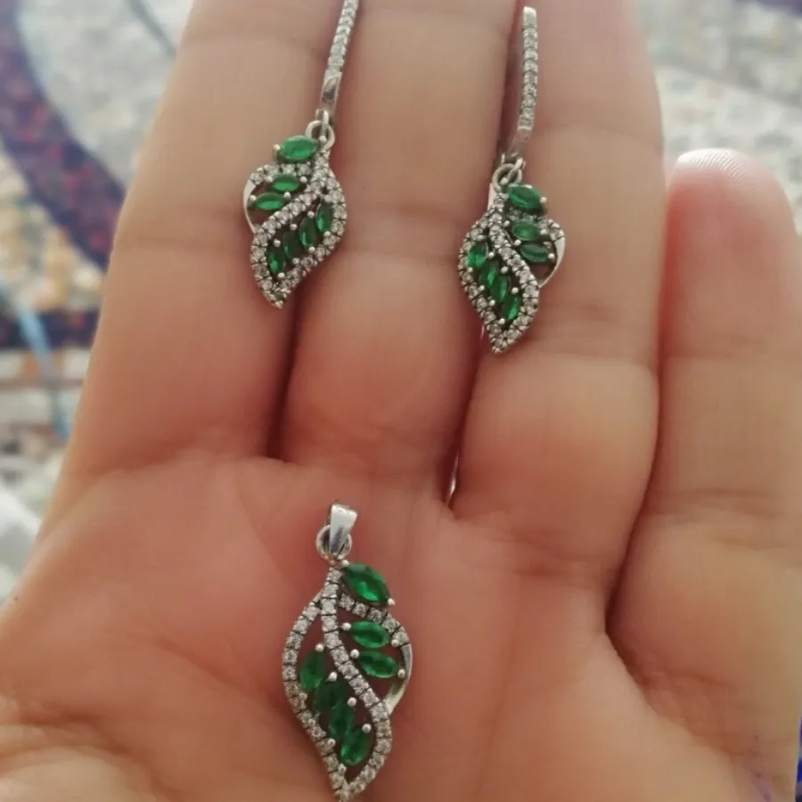 نیم ست نقره 925