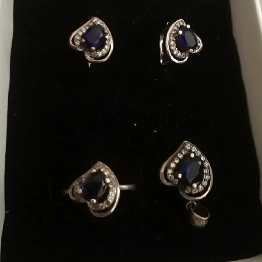 نیم ست نقره 925 ایتالیایی