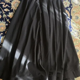 دامن کرپ مشکی سماع