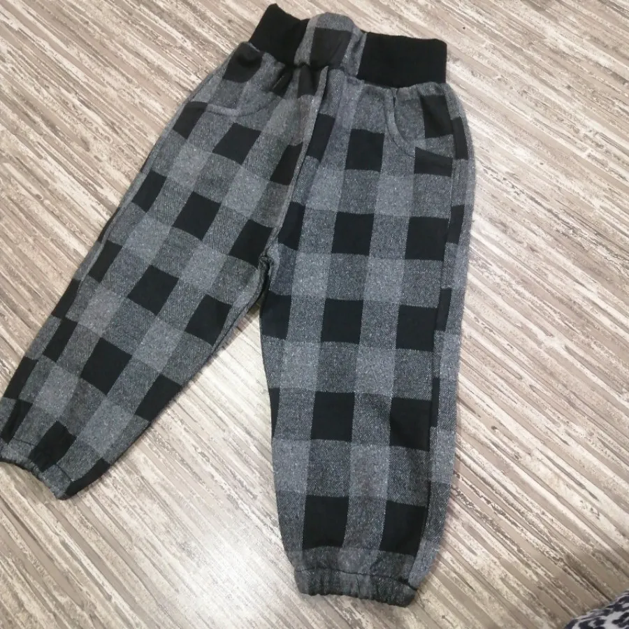 شلوار چهارخونه نو