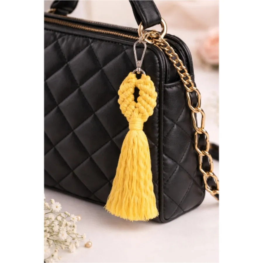 آویز کیف مکرومه