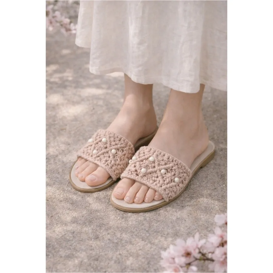 صندل تخت مکرومه