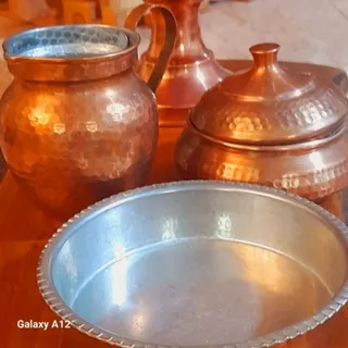 قندان و شکر ریز مسی