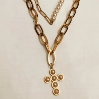 گردنبند دولاین بسیار زیبا