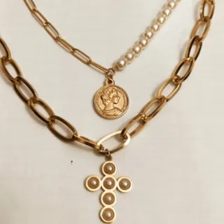 گردنبند دولاین بسیارزیبا