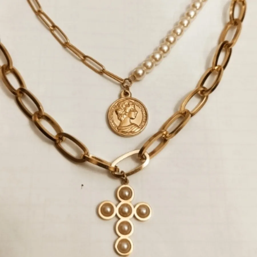 گردنبند دولاین بسیارزیبا