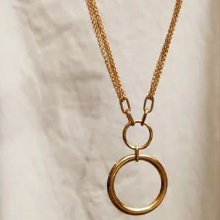 گردنبند زیبا کپی طلا