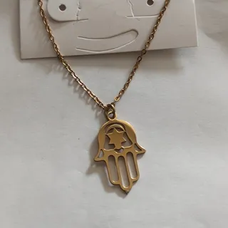 گردنبند استیل رنگ ثابت