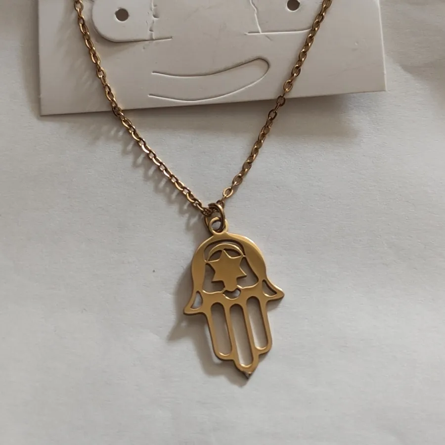 گردنبند استیل رنگ ثابت