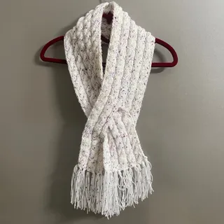 شال گردن بافتنی