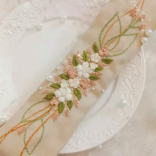 هدبند گلدوزی