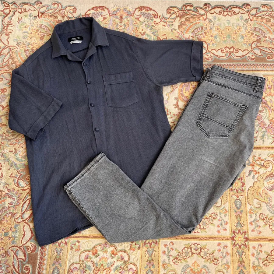 شلوار جین کاغذی مردانه