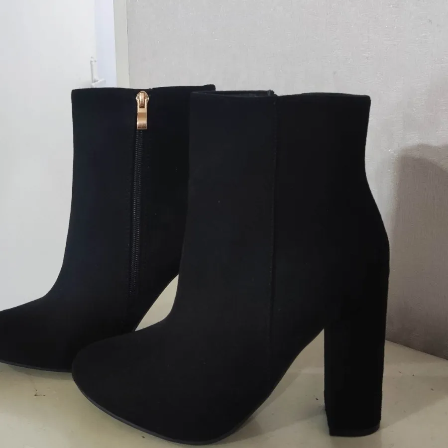 نیم بوت جیر مشکی زاغ