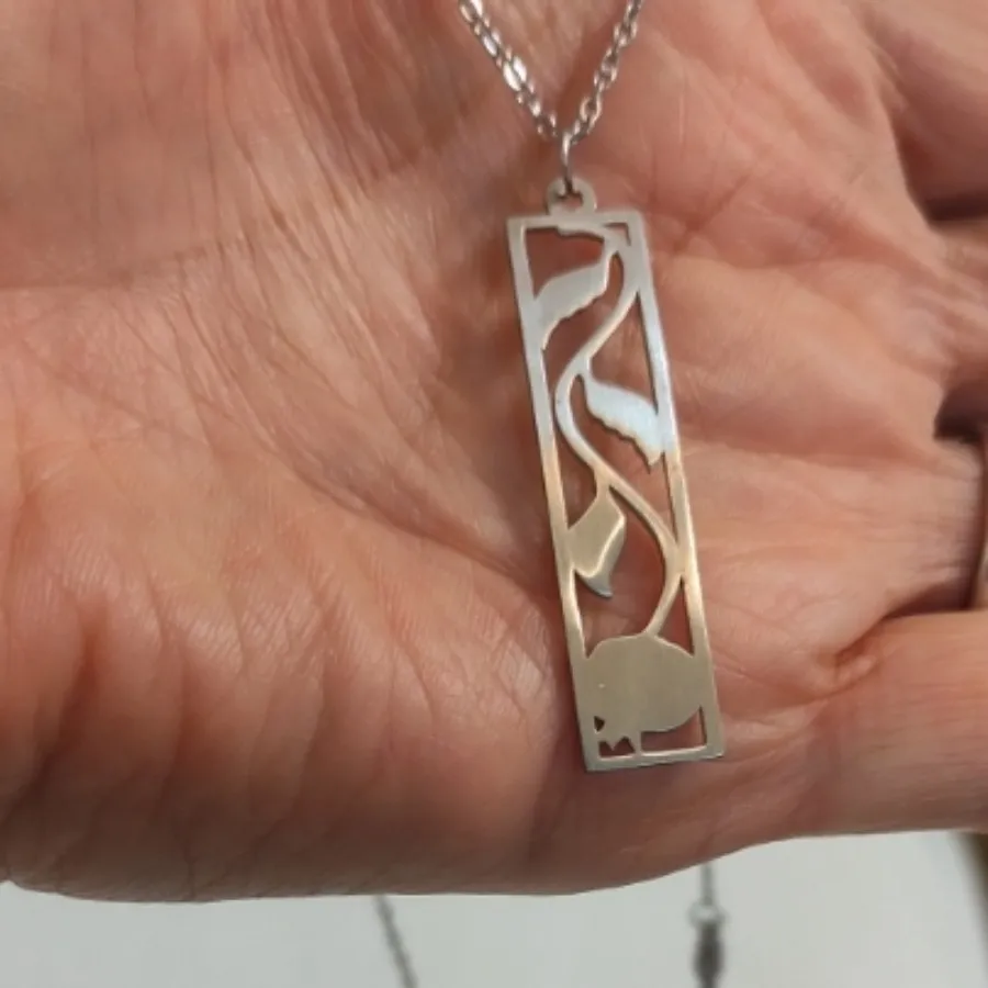 گردنبند استیل انار