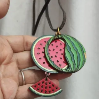 گردنبند هنری صنایع دستی