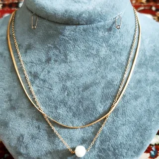 گردنبنددولاین مروارید اصل