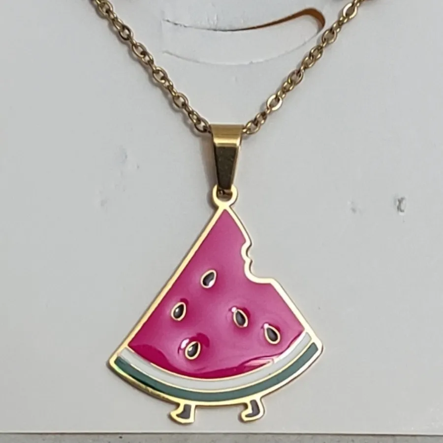 گردنبند استیل کپی طلا