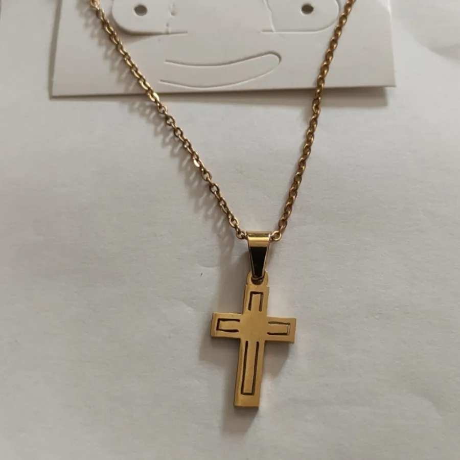 گردنبند استیل رنگ ثابت